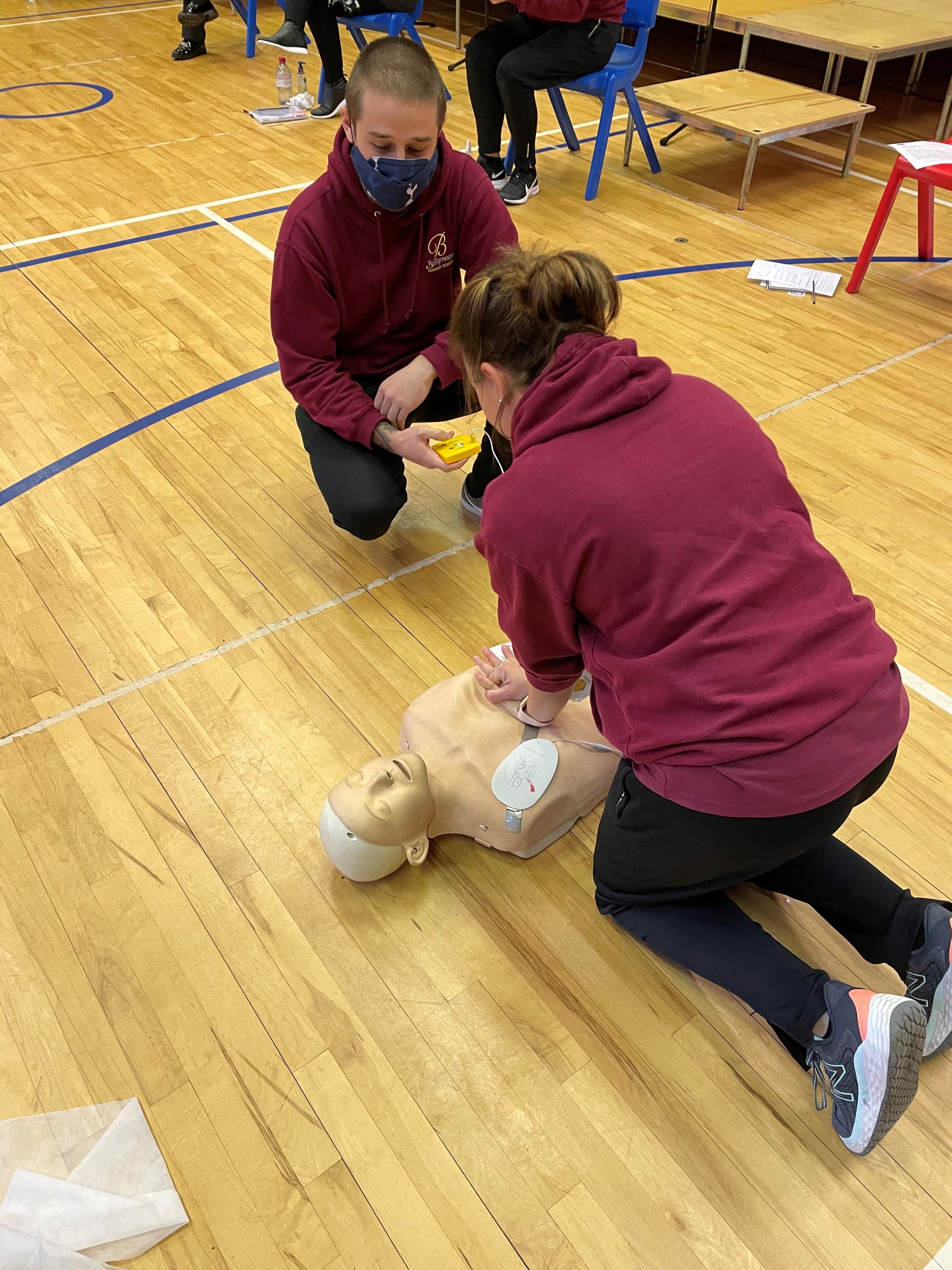 Thank you to EMS Group for facilitating our Refresher AED/CPR training.